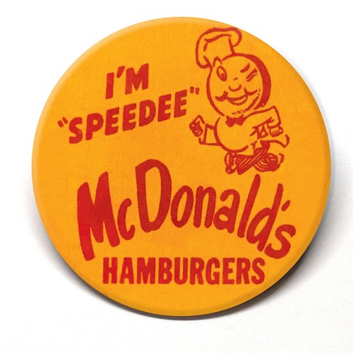 Mcdonald speedee hamburgers - speedee,